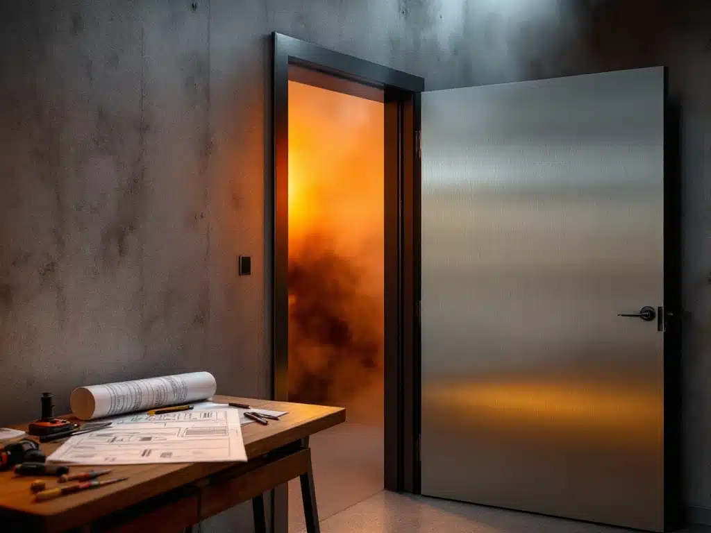 Wat kost de installatie van brandwerende deuren gemiddeld?