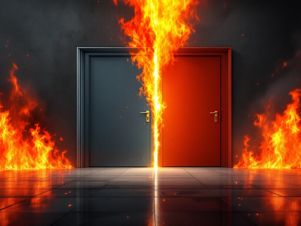 Wat is het verschil tussen brandwerende en brandvertragende deuren?