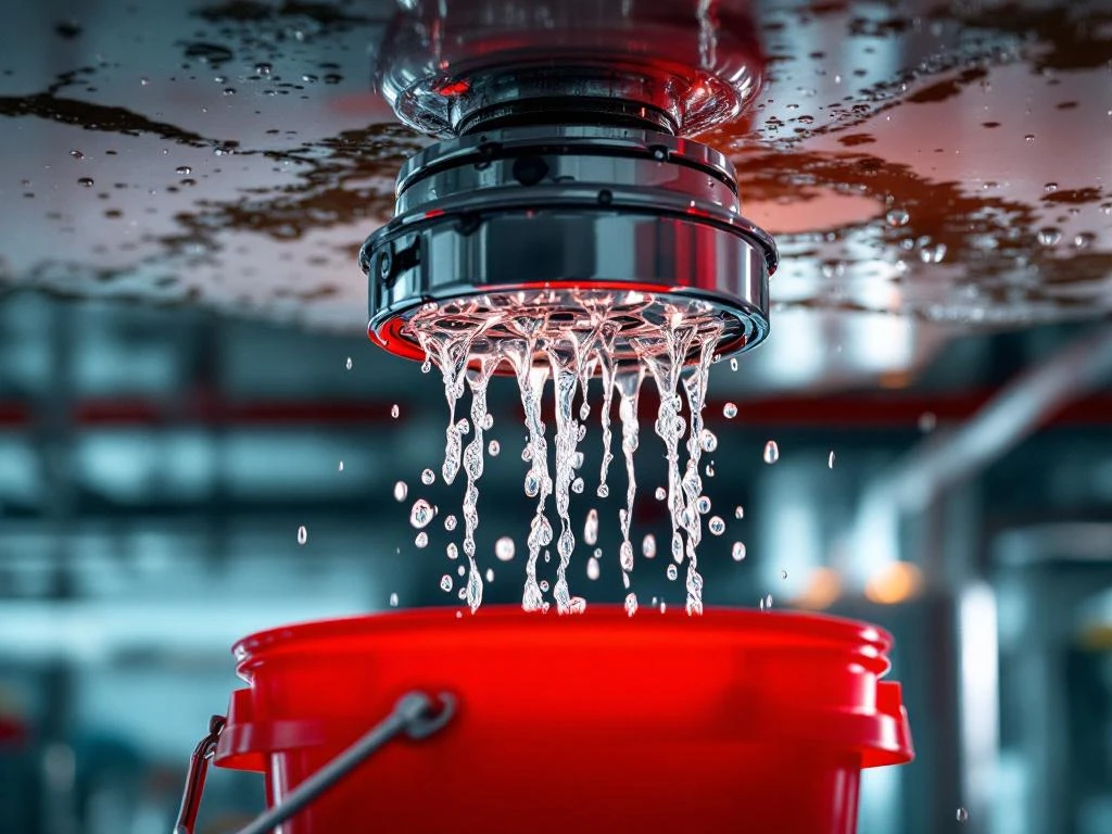 Wat te doen bij lekkage in een sprinklerinstallatie?