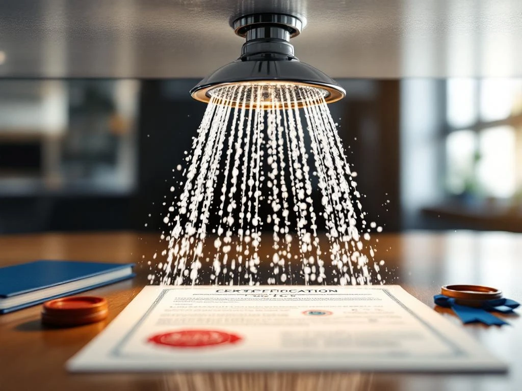 Welke certificeringen zijn nodig voor sprinklerinstallaties?