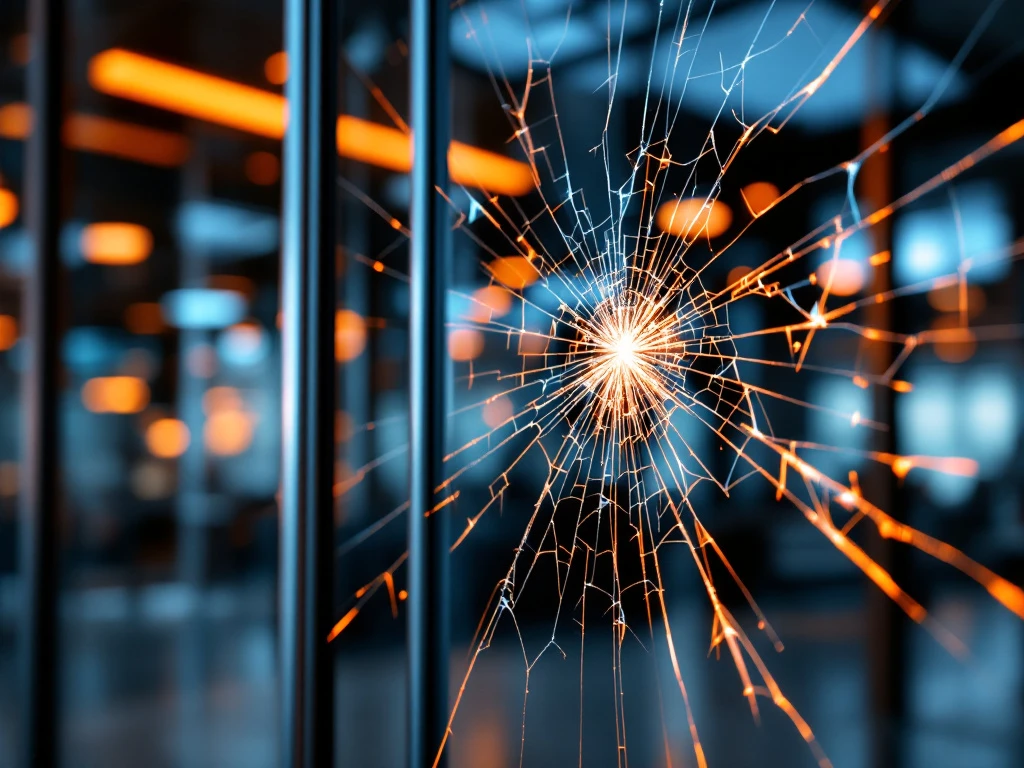 Wat te doen bij schade aan brandwerend glas?