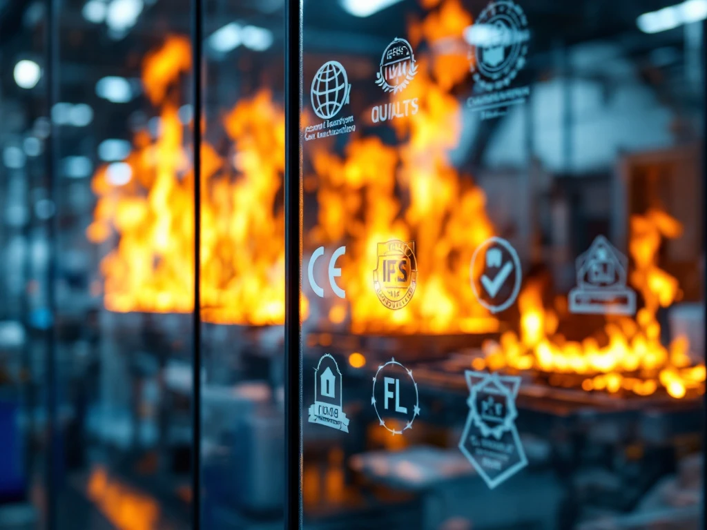 Welke keurmerken moet brandwerend glas hebben?