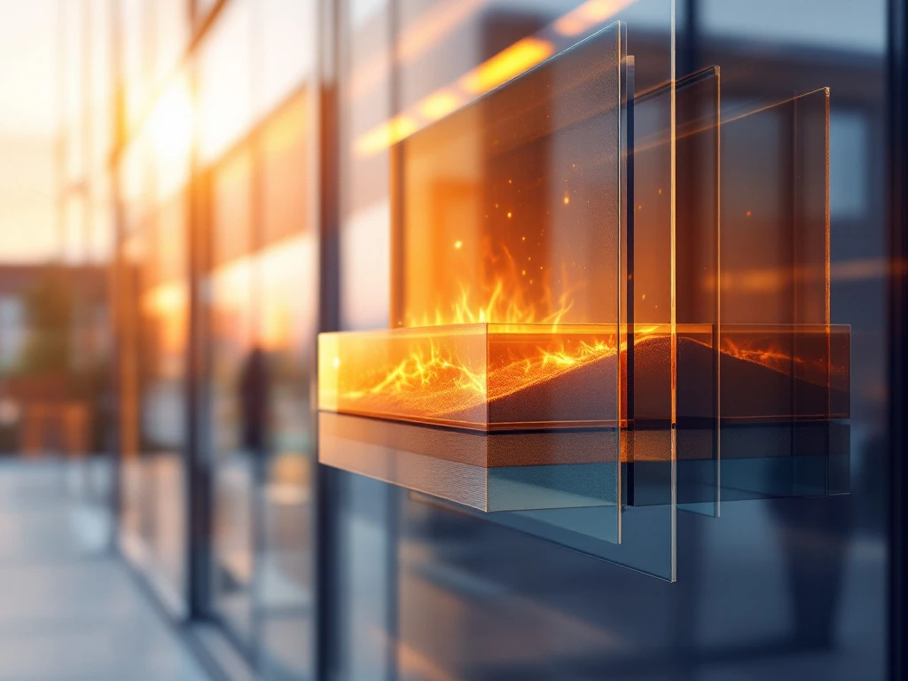 Hoe combineer je brandwerend glas met zonnewering?